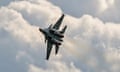 File photo of a Russian Sukhoi Su-30 SM military aircraft