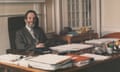 John Hallett at Trent Polytechnic in 1987