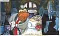 Martin Rowson on Pope Francis’s funeral – cartoon