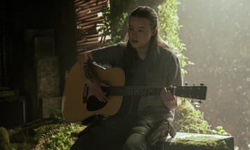 Bella Ramsey as Ellie in The Last of Us season two, episode four.