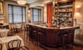 Shabby-chic: One Club Row, Interior shot.