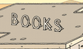 illustration of bookstore